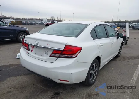 2015 Honda Civic Se z USA, uszkodzony, nr VIN 2HGFB2F73FH507002